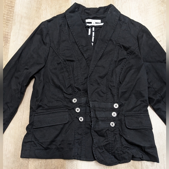 CAbi Black Military Style Jacket - Picture 2 of 12